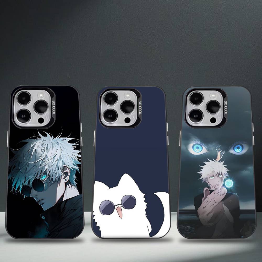 Phone Cases Jujutsu Kaisen - J-Jujutsu K-Kaisen G-Gojo أنيمي جراب هاتف