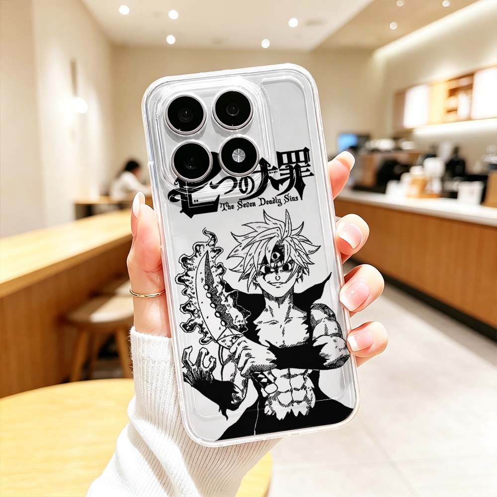 Phone Cases Xiaomi 15 - غطاء هاتف شفاف بتصميم الكوميكس 