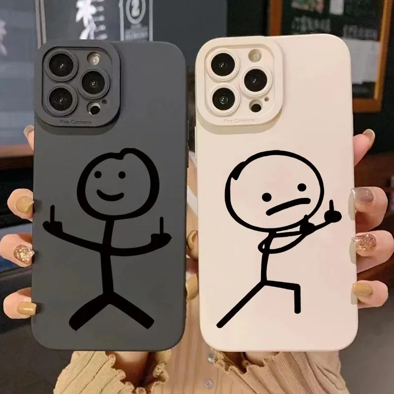 Phone Cases Xr Iphone - غطاء هاتف سيليكون مطفي بتصميم رجل