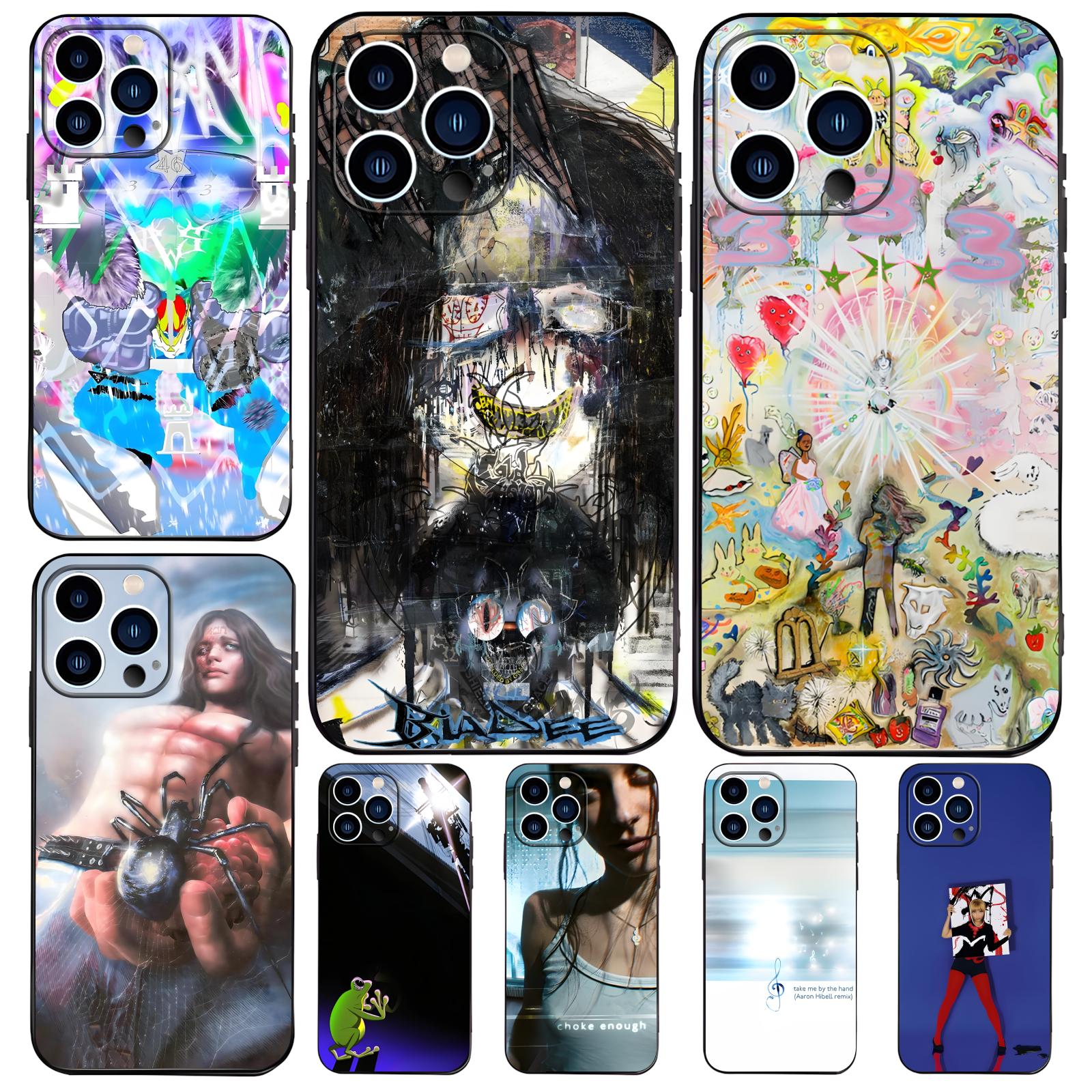 Phone Cases Iphone 13 - جراب هاتف بتصميم ألبومات موسيقية B-Bladee