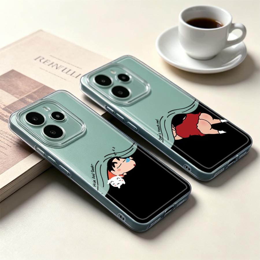 Phone Cases Xiaomi 15 - غطاء هاتف ناعم بتصميم كرتوني لشخصية