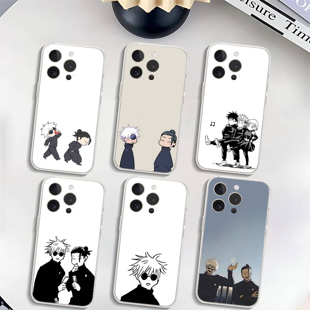 Phone Cases Jujutsu Kaisen - جراب هاتف أنمي جوجوتسو كايسن فاخر