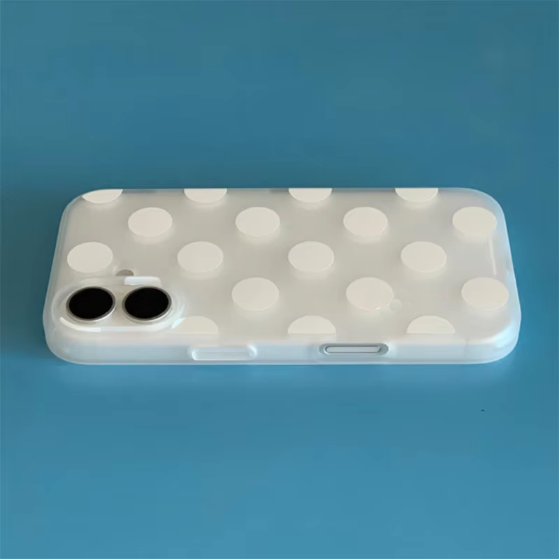 غطاء هاتف كوري أبيض منقط غير ل - مراجعة Phone Cases Xr Iphone وسعره