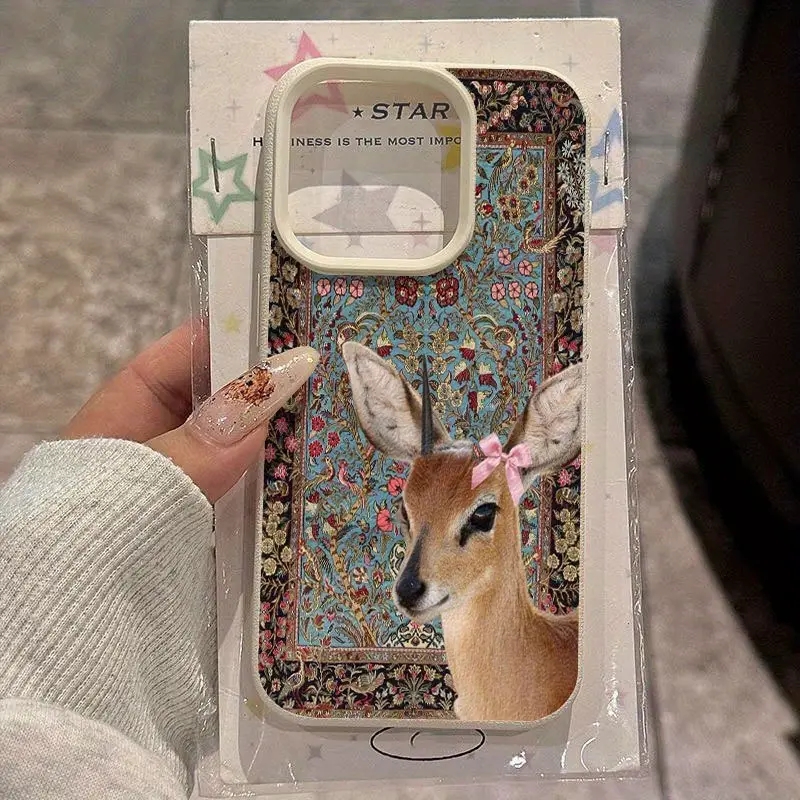 خمر الغزلان Lichee سيليكون نمط - مراجعة Phone Cases Xiaomi 15 وسعره