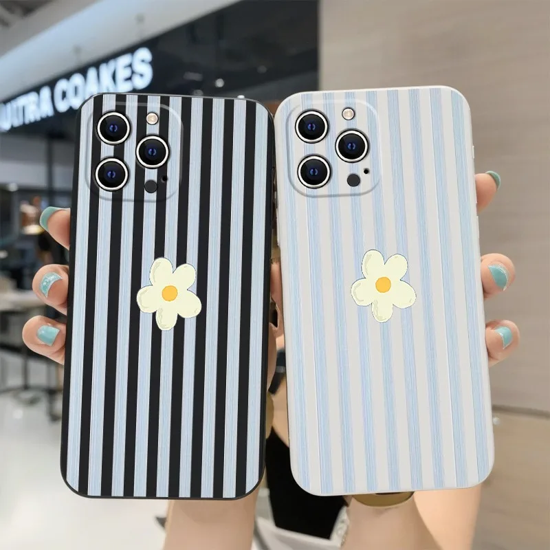 غطاء هاتف كوري مخطط بالزهور لآ - مراجعة Phone Cases Xr Iphone وسعره