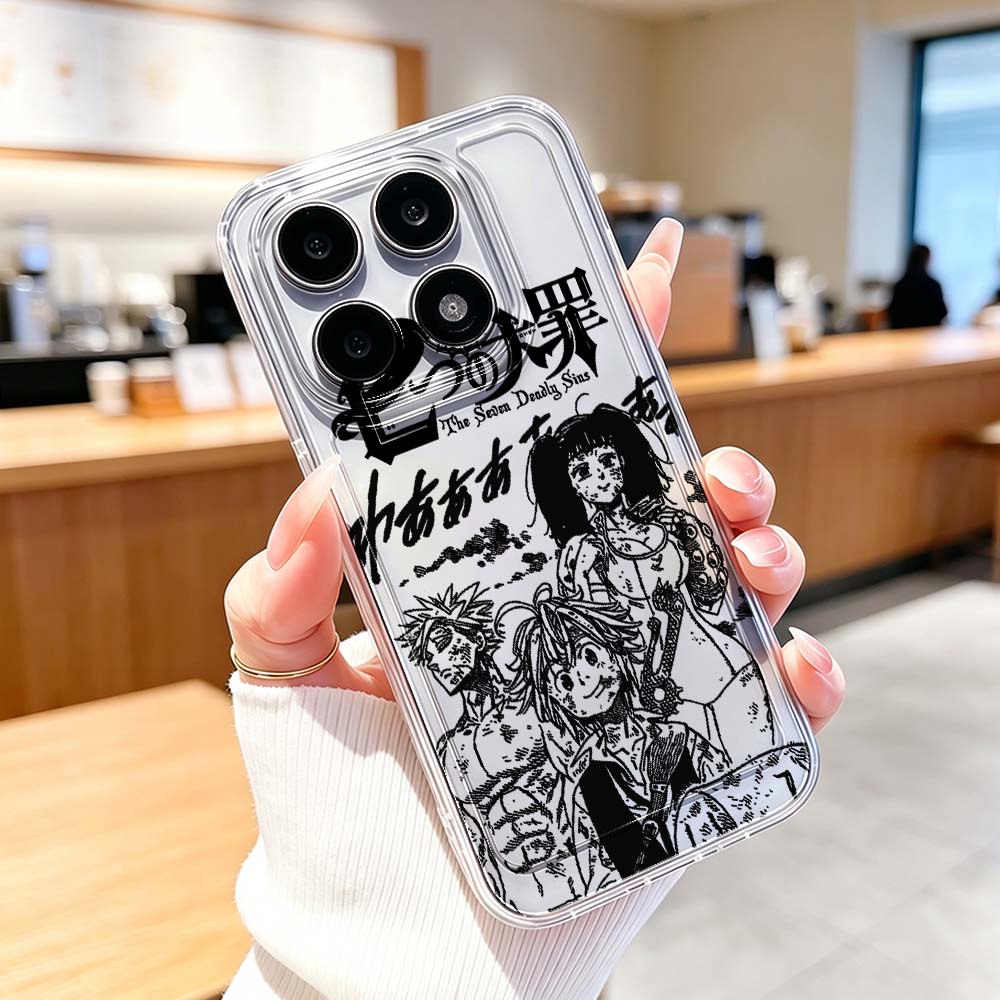 غطاء هاتف شفاف بتصميم الكوميكس - مراجعة Phone Cases Xiaomi 15 وسعره