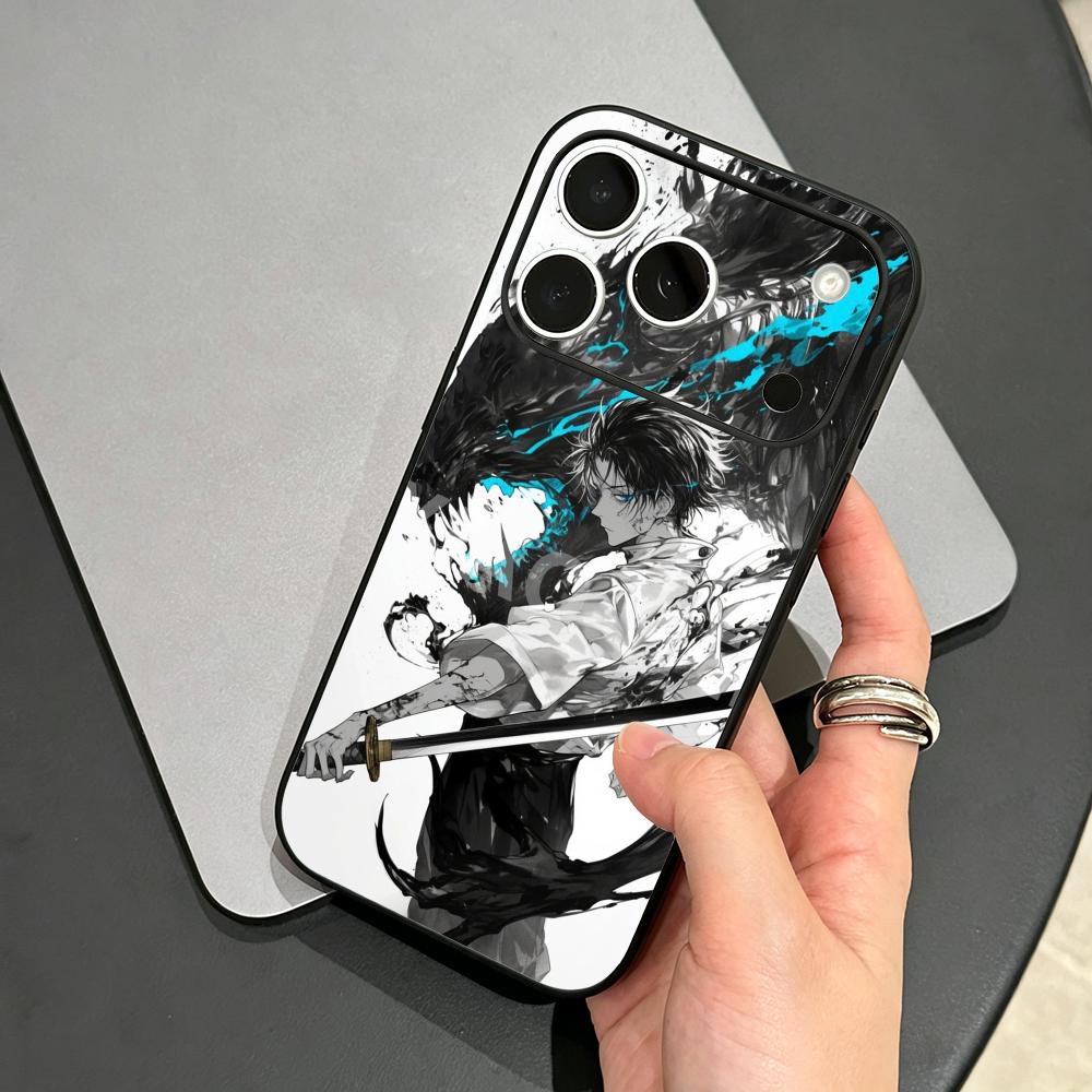 غطاء هاتف ناعم أسود مقاوم للصد - مراجعة Phone Cases Jujutsu Kaisen وسعره