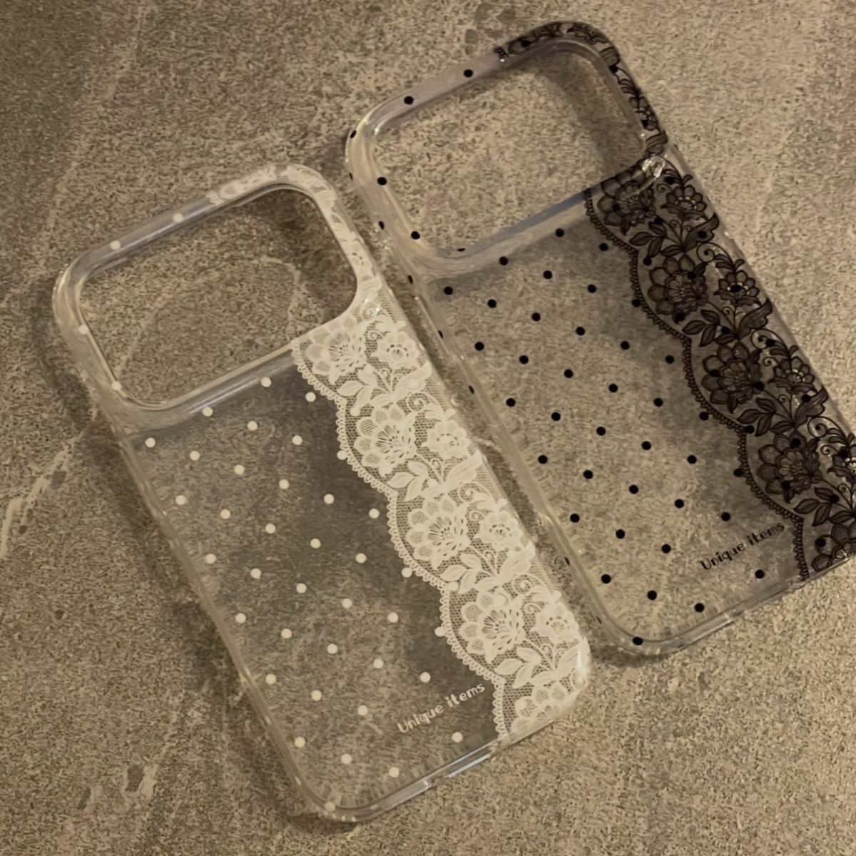 غطاء هاتف شفاف بنمط دانتيل منق - مراجعة Phone Cases Xr Iphone وسعره