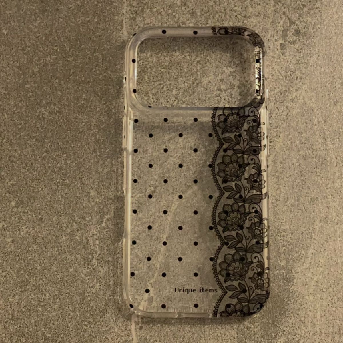 غطاء هاتف شفاف بنمط دانتيل منق - مراجعة Phone Cases Xr Iphone وسعره