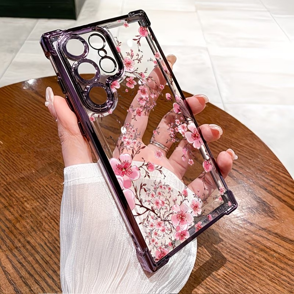 غطاء هاتف مطلي بزهر الكرز مضاد - مراجعة Phone Cases Galaxy A16 5G وسعره