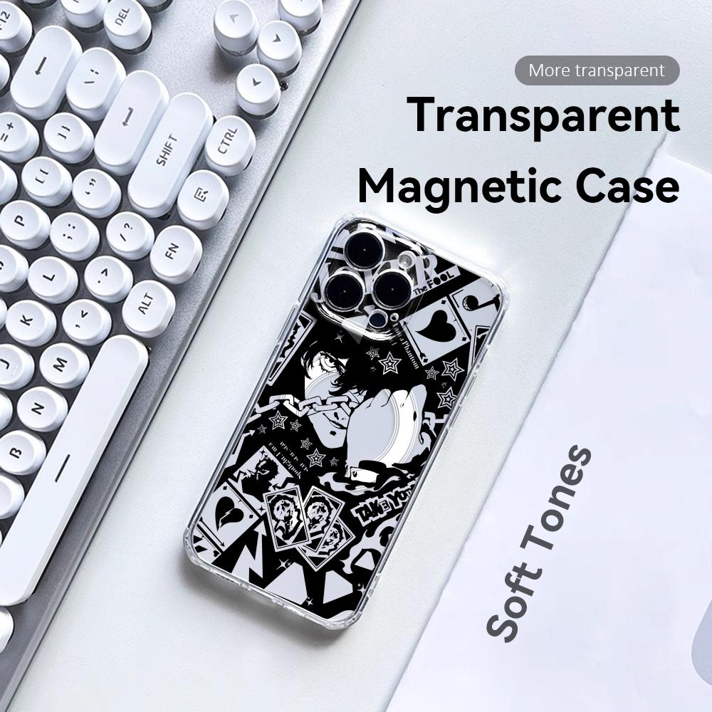 غطاء هاتف مغناطيسي شفاف بتصميم - مراجعة Phone Cases Iphone 13 وسعره