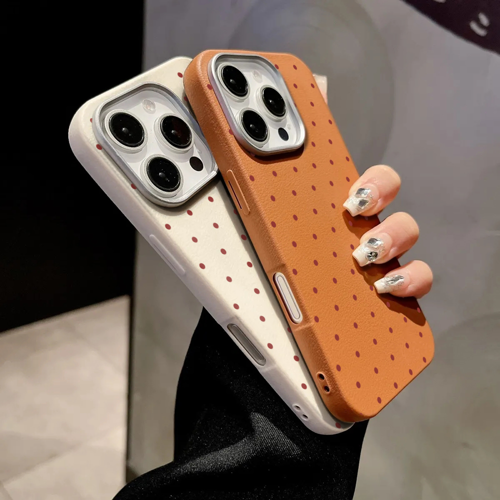 غطاء هاتف جميل بنقاط البولكا د - مراجعة Phone Cases Xiaomi 15 وسعره